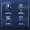 ORICO Thunderbolt 4 kábel USB-C 40 Gbit/s 8K60Hz PD 100W 2m čierny