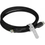 Motorola silikónový USB-C na USB-C kábel 2m 100W 5A čierny