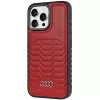 Audi syntetická koža MagSafe tvrdé puzdro pre iPhone 14 Pro Max 6,7 - červená
