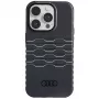 AUDI IML MagSafe puzdro pre iPhone 14 Pro 6,1 čierne tvrdé puzdro AU-IMLMIP14P-A6/D3-BK