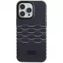 Audi IML MagSafe puzdro pre iPhone 14 Pro Max 6,7 palca čierne tvrdé puzdro AU-IMLMIP14PM-A6/D3-BK