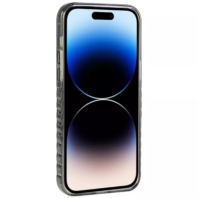 Audi IML MagSafe puzdro pre iPhone 14 Pro Max 6,7 palca čierne tvrdé puzdro AU-IMLMIP14PM-A6/D3-BK