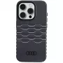 Audi IML MagSafe puzdro pre iPhone 15 Pro 6,1 čierne tvrdé puzdro