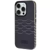 Audi IML MagSafe puzdro pre iPhone 15 Pro 6,1 čierne tvrdé puzdro