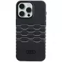 Audi IML MagSafe puzdro pre iPhone 15 Pro Max 6,7 palca čierne tvrdé puzdro