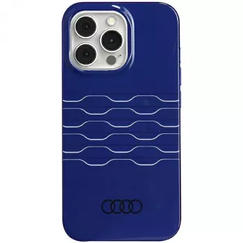 Audi IML MagSafe puzdro pre iPhone 13 Pro / 13 6,1 palca Navy Blue Hardcase