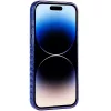 Audi IML MagSafe puzdro pre iPhone 14 Pro 6,1 palca Navy Blue Hardcase AU-IMLMIP14P-A6/D3-BE