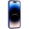 Audi IML MagSafe puzdro pre iPhone 14 Pro Max 6,7 Navy Blue tvrdé puzdro