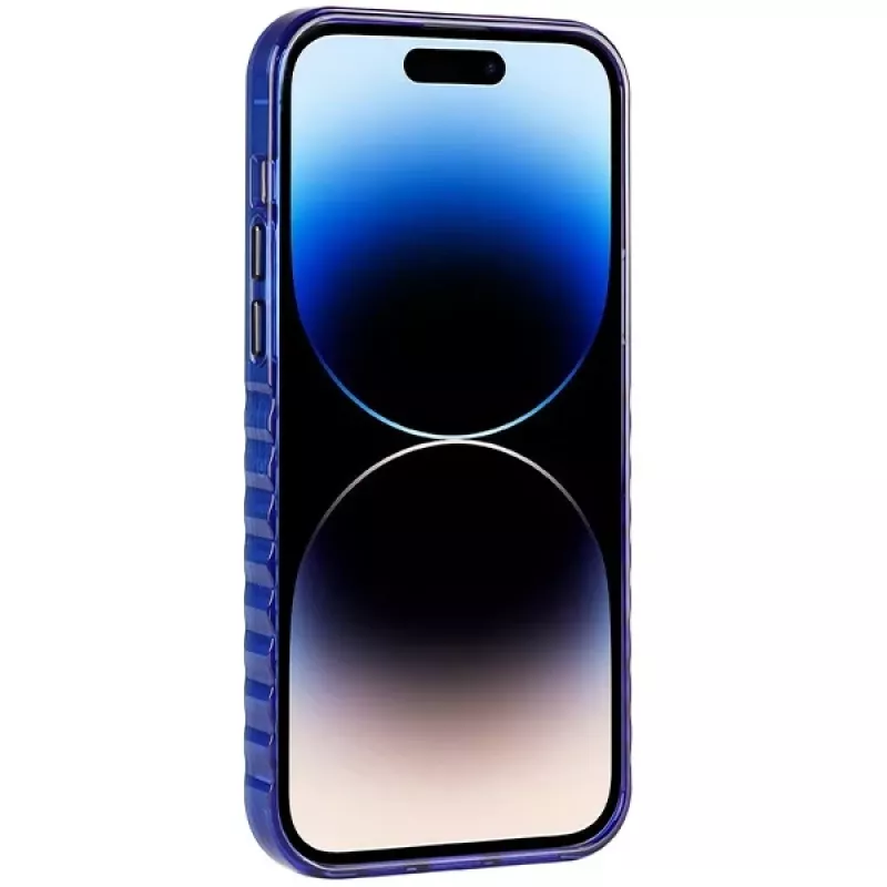 Audi IML MagSafe puzdro pre iPhone 14 Pro Max 6,7 Navy Blue tvrdé puzdro