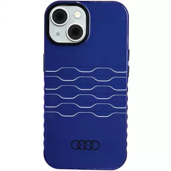 Audi IML MagSafe puzdro pre iPhone 15 / 14 / 13 6,1 Navy Blue tvrdé puzdro