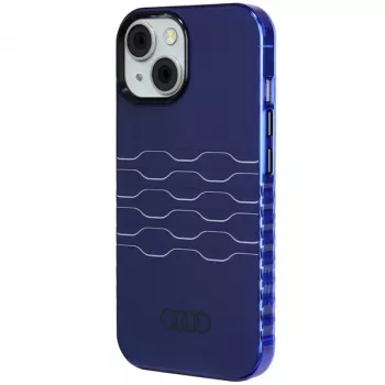 Audi IML MagSafe puzdro pre iPhone 15 / 14 / 13 6,1 Navy Blue tvrdé puzdro