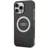 Audi IML Big Logo MagSafe puzdro pre iPhone 13 Pro / 13 6,1 palca čierne tvrdé puzdro