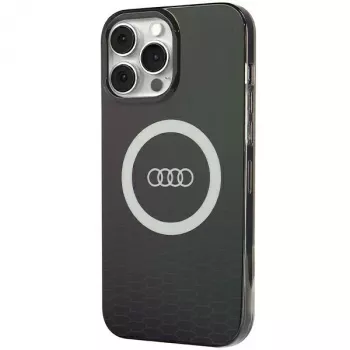 Audi IML Big Logo MagSafe puzdro pre iPhone 13 Pro / 13 6,1 palca čierne tvrdé puzdro