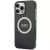 Audi IML Big Logo MagSafe puzdro iPhone 13 Pro Max 6,7 čierne tvrdé puzdro