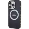 Audi IML Big Logo MagSafe puzdro pre iPhone 14 Pro 6,1 palca čierne tvrdé puzdro