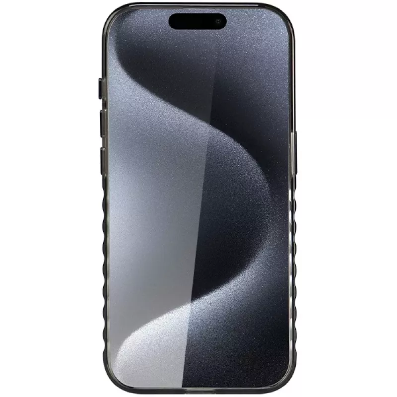 Audi IML Big Logo MagSafe puzdro pre iPhone 15 Pro 6,1 palca čierne tvrdé puzdro
