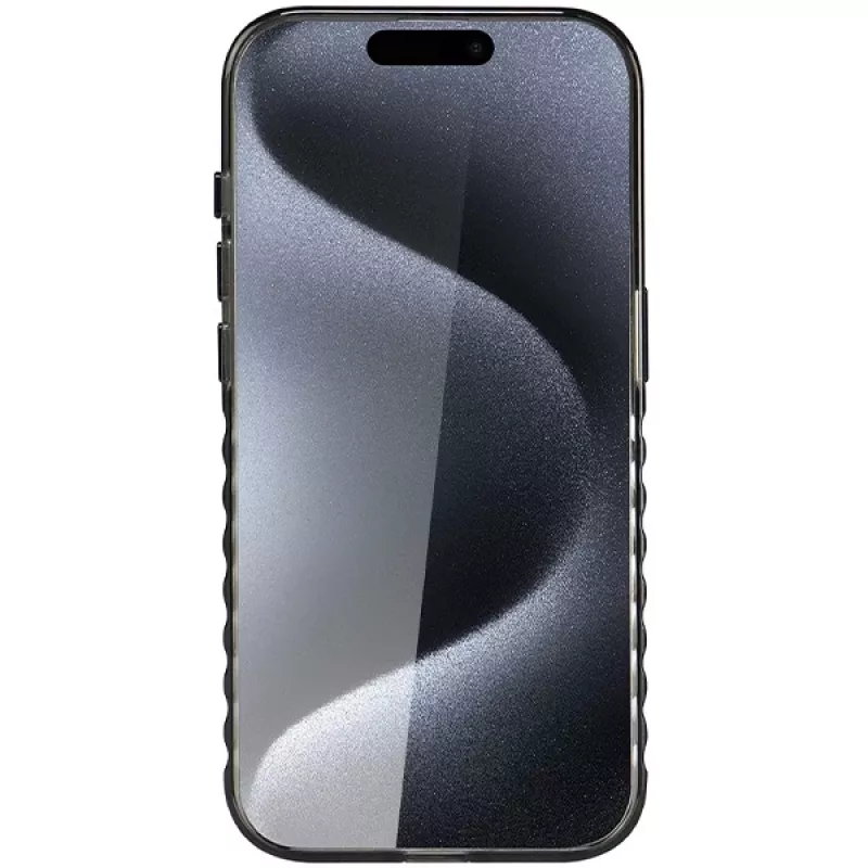 Audi IML Big Logo MagSafe puzdro pre iPhone 15 Pro Max 6,7 palca čierne tvrdé puzdro
