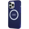Audi IML Big Logo MagSafe puzdro pre iPhone 13 Pro / 13 6,1 Navy Blue tvrdé puzdro