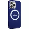 Audi IML Big Logo MagSafe puzdro pre iPhone 13 Pro / 13 6,1 Navy Blue tvrdé puzdro