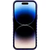 Audi IML Big Logo MagSafe puzdro pre iPhone 14 Pro Max 6,7 Navy Blue tvrdé puzdro