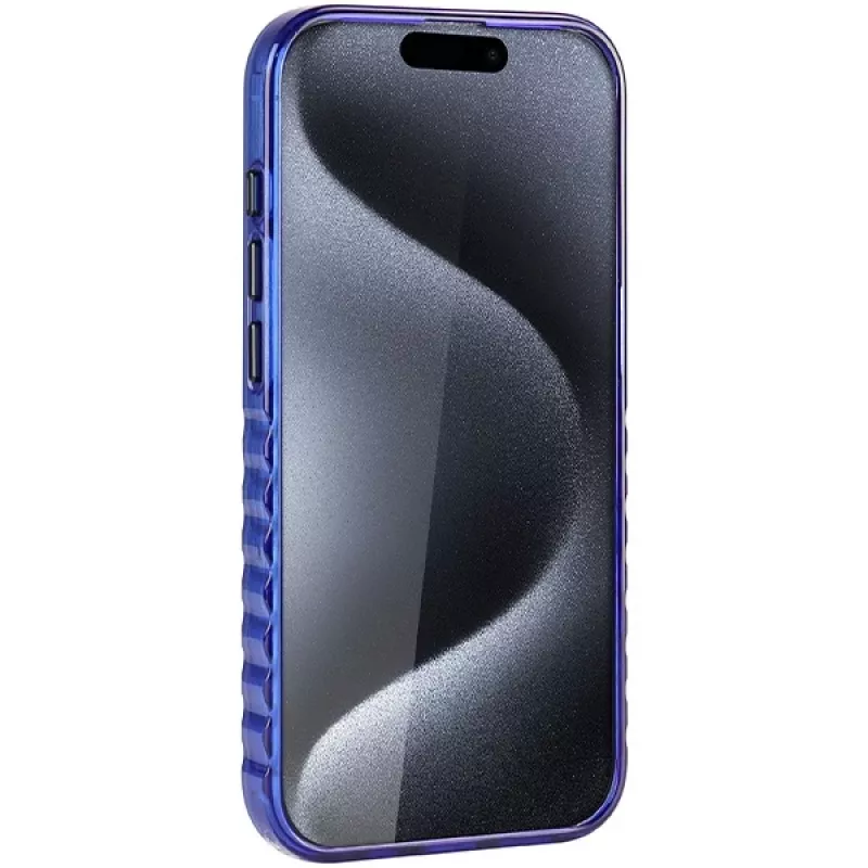 Audi IML Big Logo MagSafe puzdro pre iPhone 15 Pro 6,1 Navy Blue tvrdé puzdro