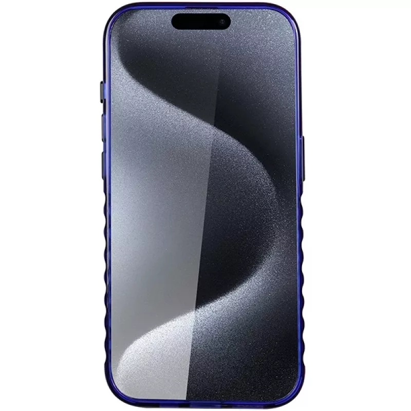 Audi IML Big Logo MagSafe puzdro pre iPhone 15 Pro 6,1 Navy Blue tvrdé puzdro