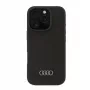 Audi silikónové puzdro pre Apple iPhone 16 Pro 6,3 palca čierne pevné puzdro AU-LSRIP16P-Q3/D1-BK
