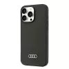 Audi silikónové puzdro pre iPhone 16 Pro Max 6,9 palca čierne pevné puzdro AU-LSRIP16PM-Q3/D1-BK