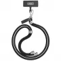Audi univerzálne pútko na telefón 120 cm 6 mm crossbody čierne AU-CBL6-R8/D1-BK