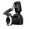 Meike MK-14EXT-C makro kruhový blesk pre Canon E-TTL/E-TTL II
