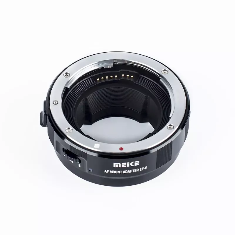 Meike MK-EFTE-B adaptér objektívu Canon EF/EF-S na Sony E s autofokusom