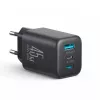 Joyroom JR-TO1 GaN 45W USB-C Lightning USB-A nástenná nabíjačka - čierna