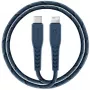 ENERGEA Nyloflex USB-C na Lightning kábel MFi certifikovaný 1,5m modrý