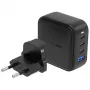 ENERGEA Travelite GAN100 100W GaN USB-C nabíjačka 3C1A čierna US+EU