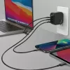 ENERGEA Travelite GAN66 66W GaN USB-C nabíjačka 2C1A čierna US+EU