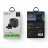 ENERGEA Travelite GAN66 66W GaN USB-C nabíjačka 2C1A čierna US+EU