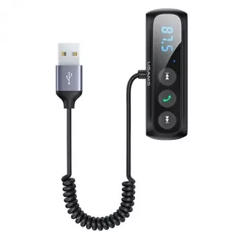 USAMS USB-C hub 3x USB 3.0 + HDMI + USB-C PD 100W, čierny
