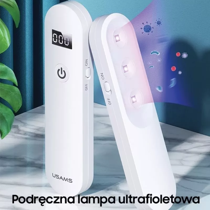 USAMS mini UV-C ručný sterilizátor biely ZB159XDD01 (US-ZB159)
