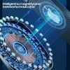 USAMS US-CD159 Magnetická bezdrôtová nabíjačka 15W Extra tenká pre iPhone 12 série čierna