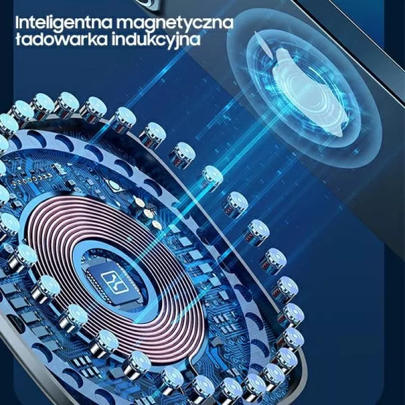 USAMS US-CD160 Magnetická bezdrôtová nabíjačka 15W hliníková strieborná pre iPhone 12/13/14/15 série