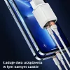 USAMS USB-C + USB-A 33W rýchla nabíjačka PD3.0 QC3.0 čierna CC152TC01