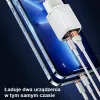 USAMS 33W USB-C + USB-A nástenná nabíjačka PD3.0 QC3.0 rýchle nabíjanie biela CC152TC02