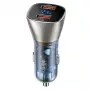 USAMS C29 45W 2xUSB-A rýchla auto nabíjačka svetlo zlatá CC154CC01 (US-CC154)