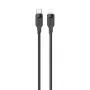 USAMS 125W rýchla auto nabíjačka 2xUSB-A + 1xUSB-C transparentná čierna CC158CC01 (US-CC158)