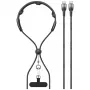 USAMS SJ759 U89 100W rýchlonabíjací USB-C kábel s masážnym nástavcom, 1,2m, čierny