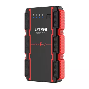 UTRAI JS Mini štartér auta 1000A špička 10000mAh 12V jump starter s USB-C PD 18W, LED baterkou