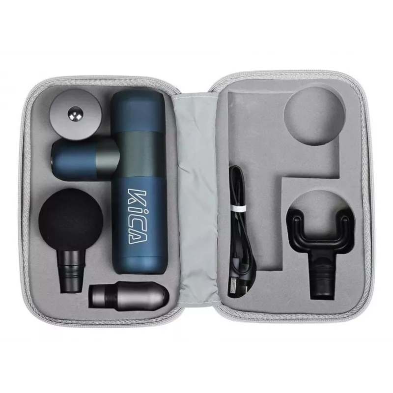 KiCA 2 Mini masážna pištoľ - modrá
