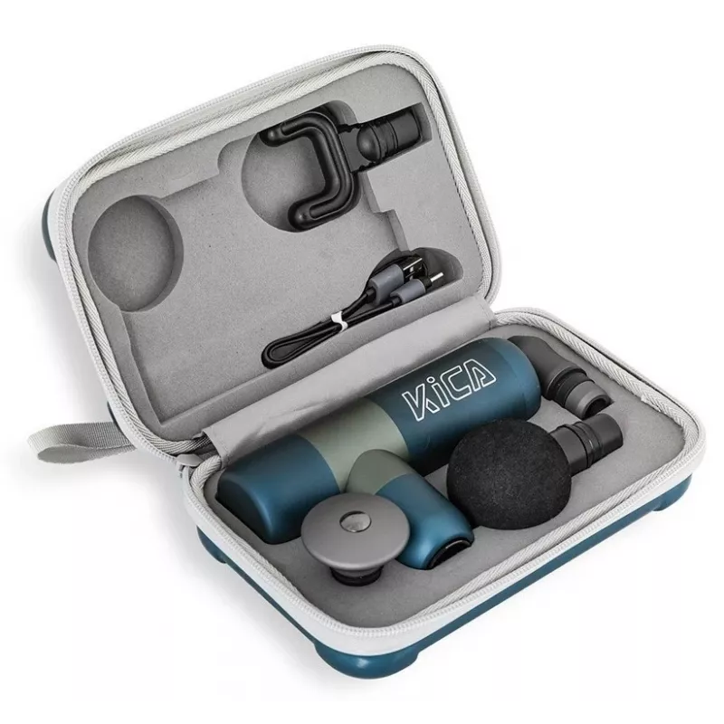 KiCA 2 Mini masážna pištoľ - modrá