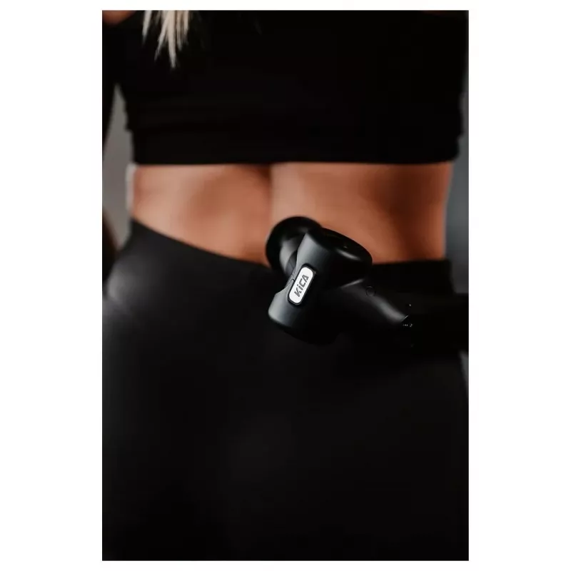 KiCA Evo Percussion masážna pištoľ čierna