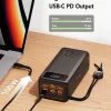VEGER Powerbank Tank Boost PD QC3.0 5A 130W 56000 mAh čierna W5001C